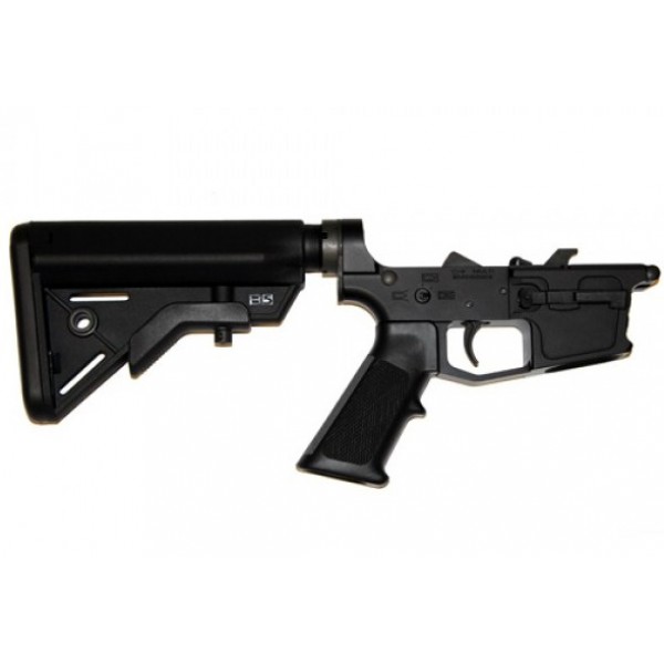 AR-45 Moriarti Complete Billet Lower Receiver — Glock Style Mags - Cobra Stock